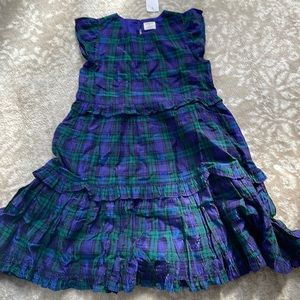 NWT - Crewcuts Blackwatch Plaid Dress